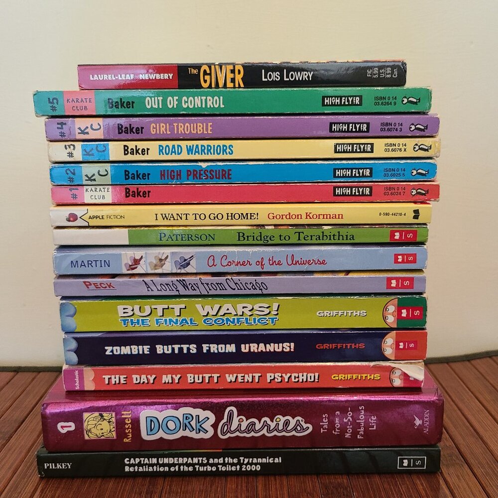 Fifteen Fun Middleschool Books